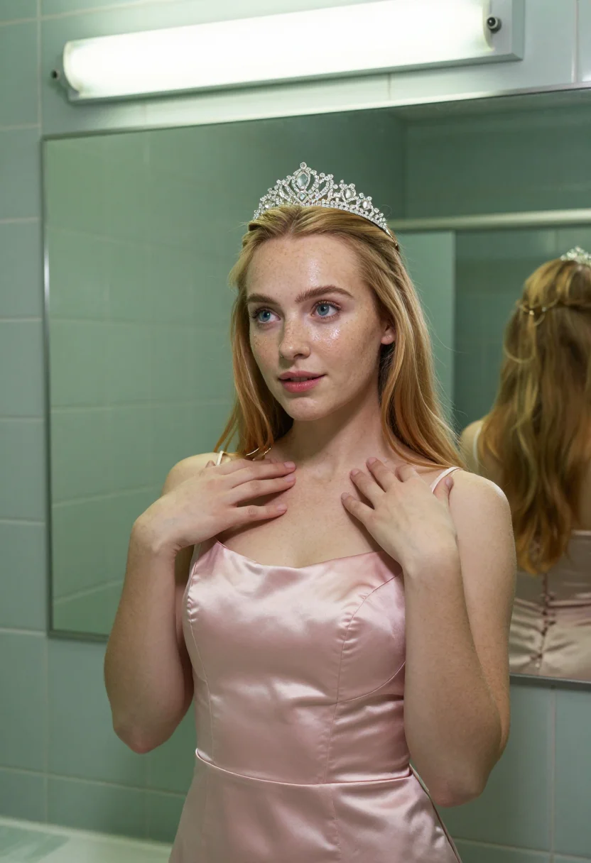 AI carrie white sample — portrait of a woman, chest-up portrait of a Western-European