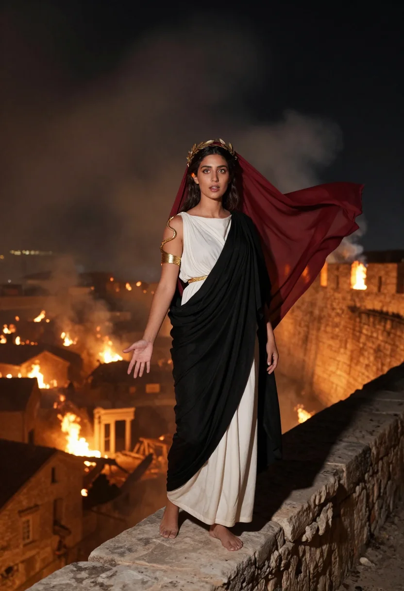 AI cassandra sample — portrait of a woman, full-length portrait of a Greek woman i