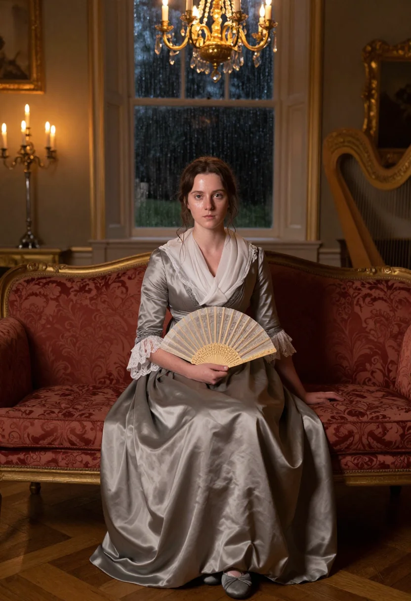 AI cathy earnshaw sample — portrait of a woman, half-length portrait of an English woma