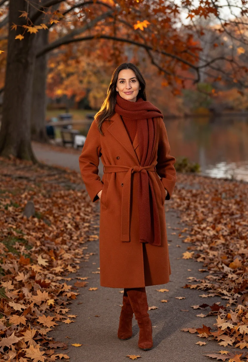 AI central park rowboat rust sample — portrait of a woman, framed full-length from head to shoes w