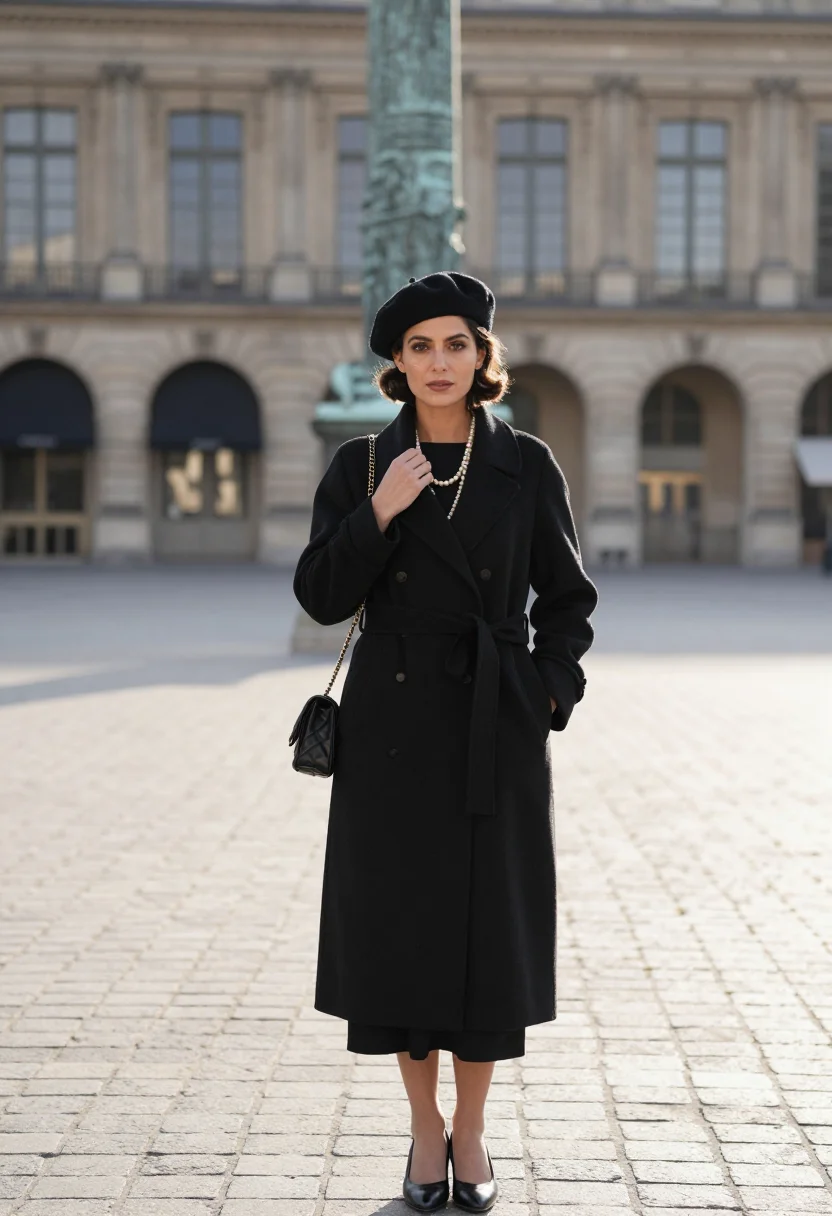 AI chanel ritz sample — portrait of a woman, half-length portrait of a French woman