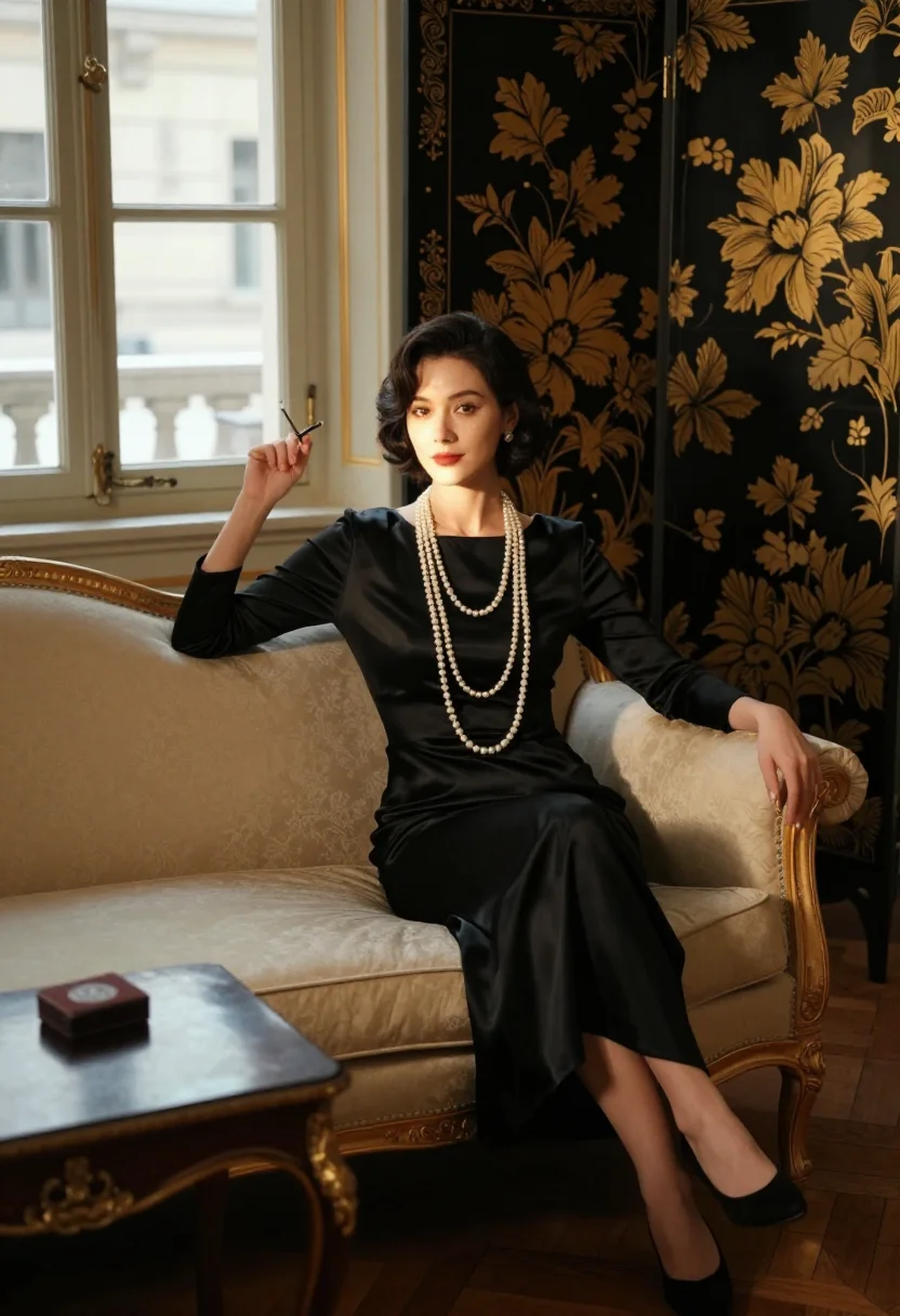 Example portrait from the AI Chanel Ritz — Free Preview, Train Once