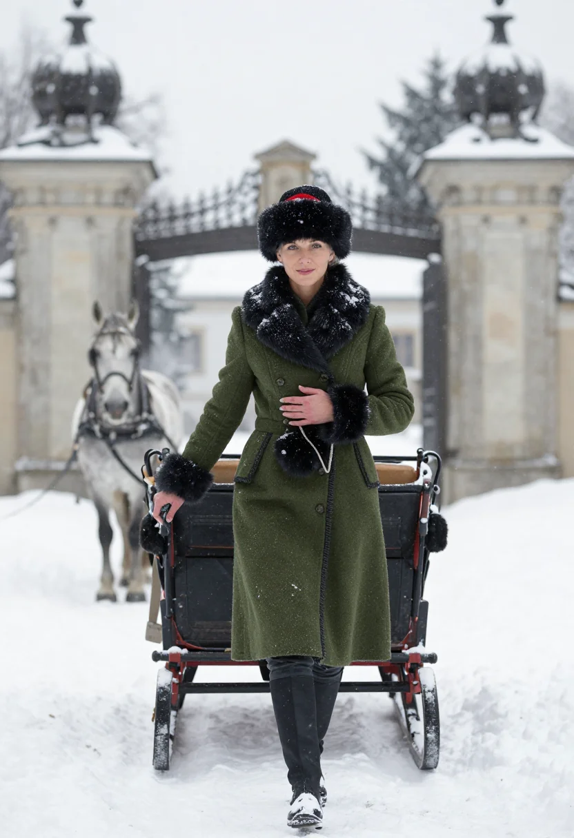 AI chanel salzburg sample — portrait of a woman, full-length portrait of a Western-Europ