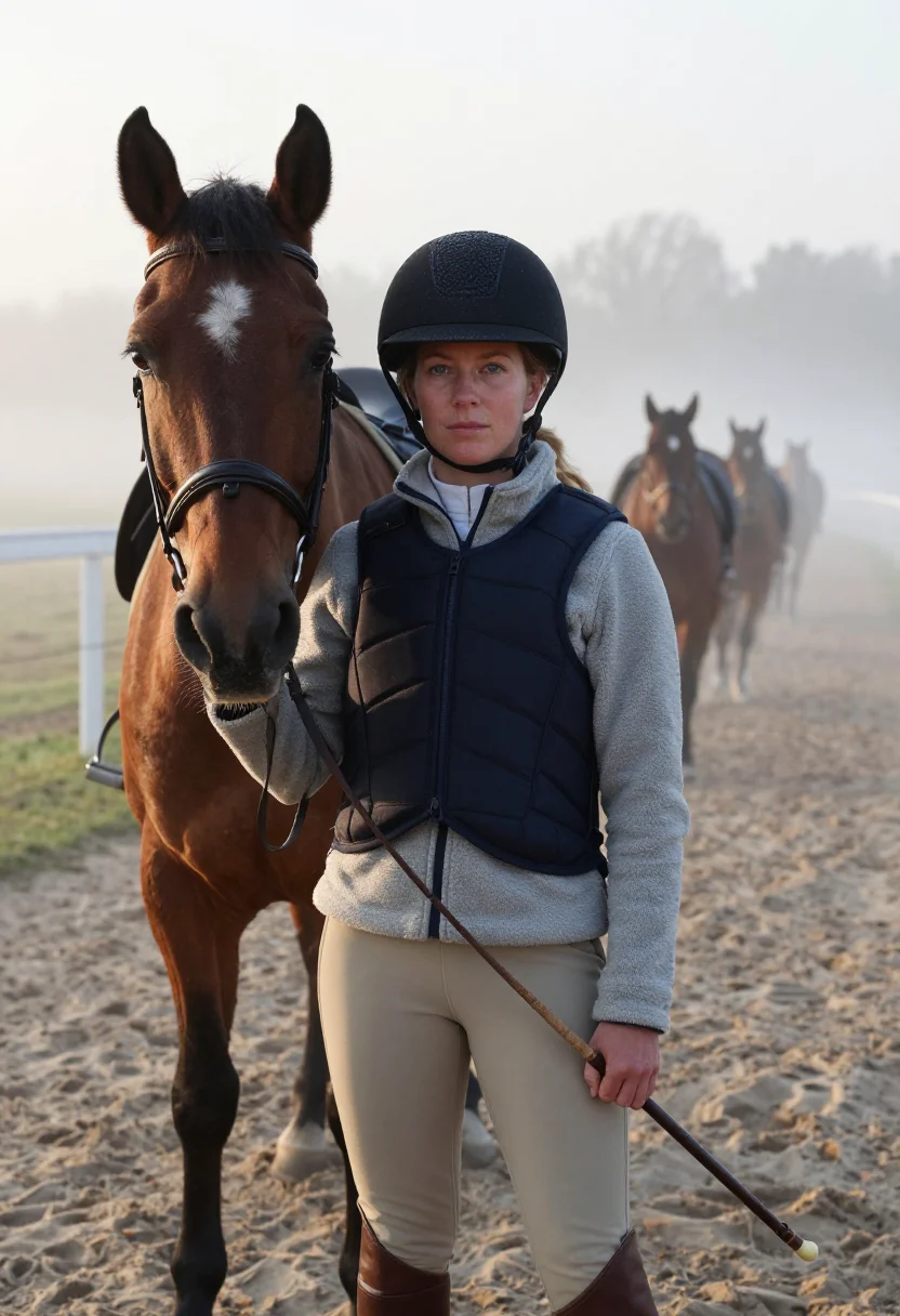 Example portrait from the AI Chantilly Gallops — Free Preview, Train Once
