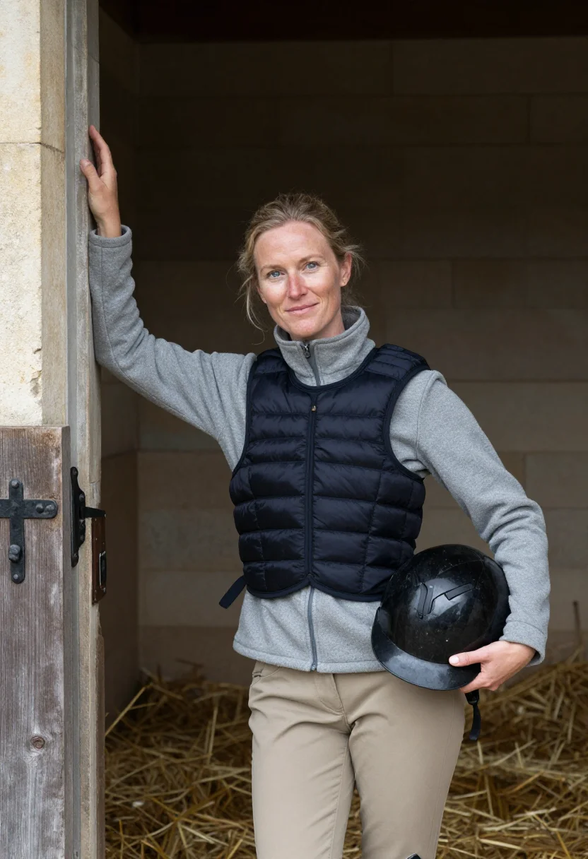 AI chantilly gallops sample — portrait of a woman, half-length portrait of a Western-Europ