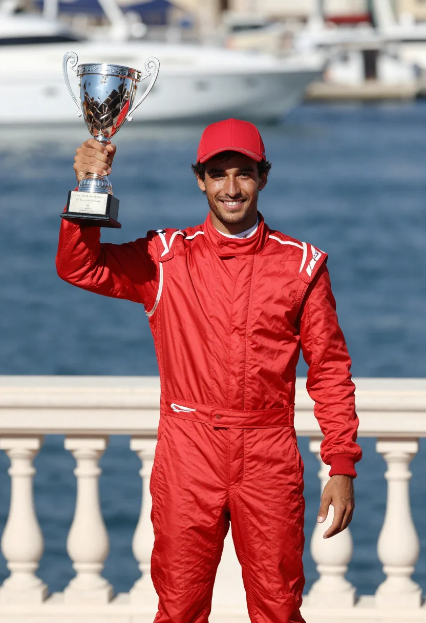 Example portrait from the AI Charles Leclerc Monaco — Free Preview, Train Once