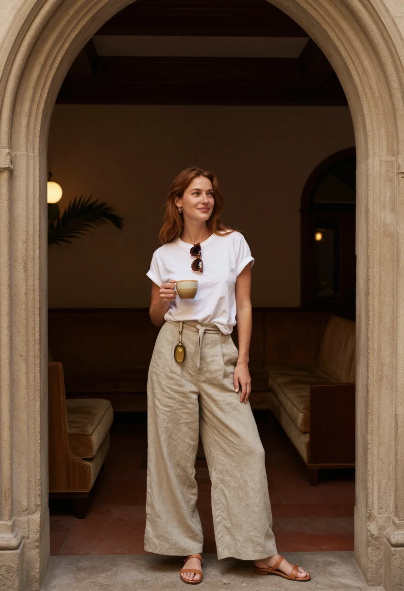 AI chateau marmont sample — portrait of a woman, three-quarter-length portrait of a West