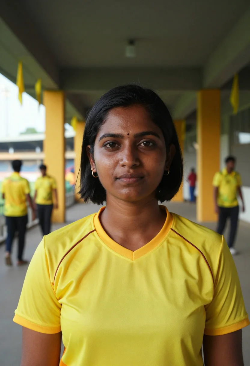 Chepauk Chennai Yellow