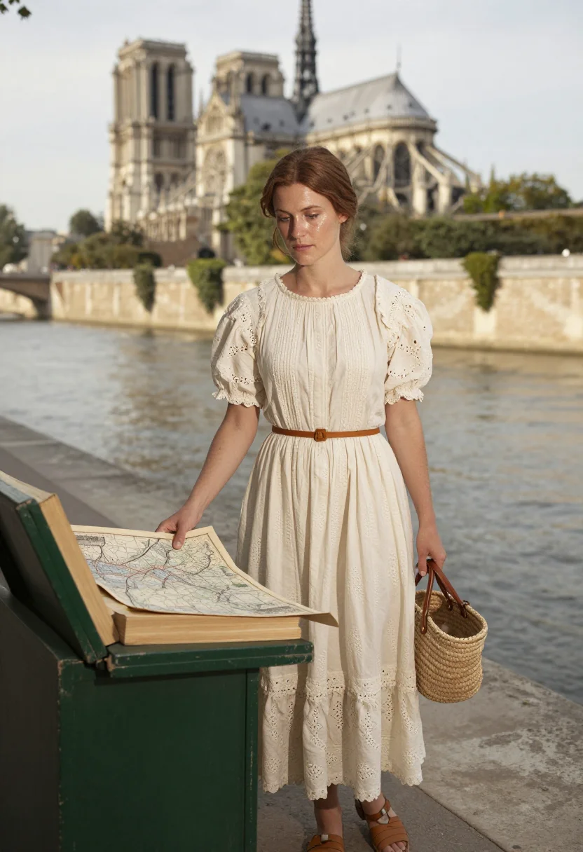 AI chloe boheme sample — portrait of a woman, half-length portrait of a Western-Europ