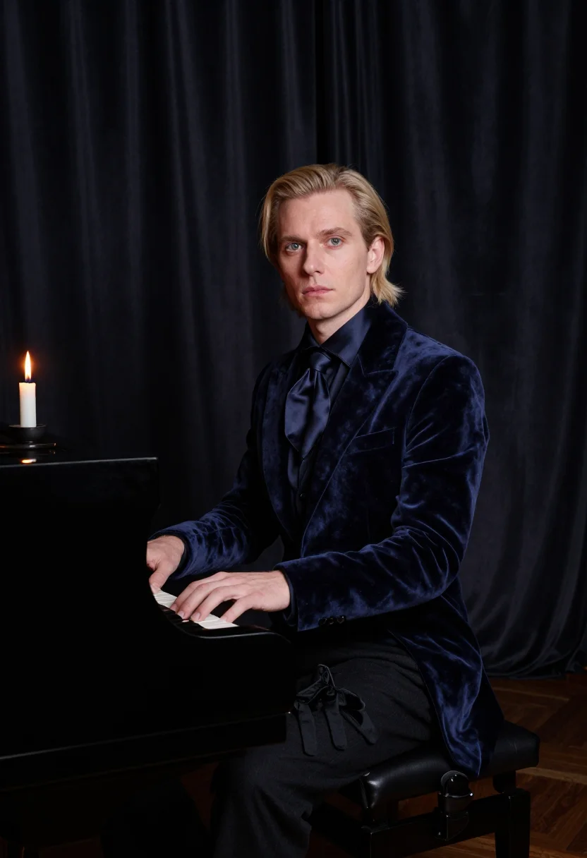 Example portrait from the AI Chopin Nocturne — Free Preview, Train Once