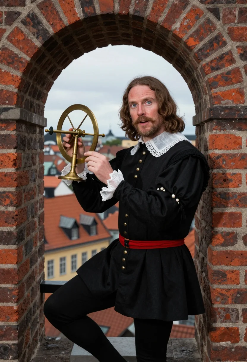 AI christian iv rosenborg sample — portrait of a man, three-quarter-length portrait of a Danish