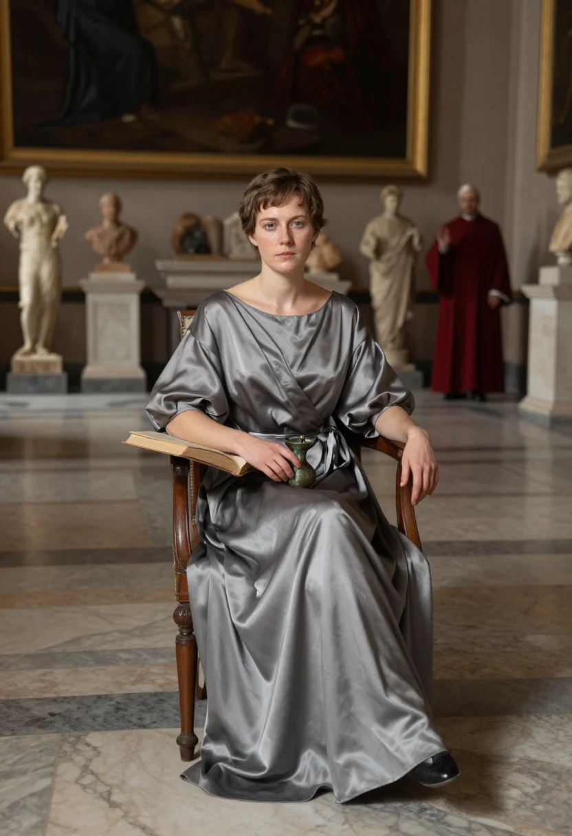 AI christina of sweden sample — portrait of a woman, full-length portrait of a Swedish woman