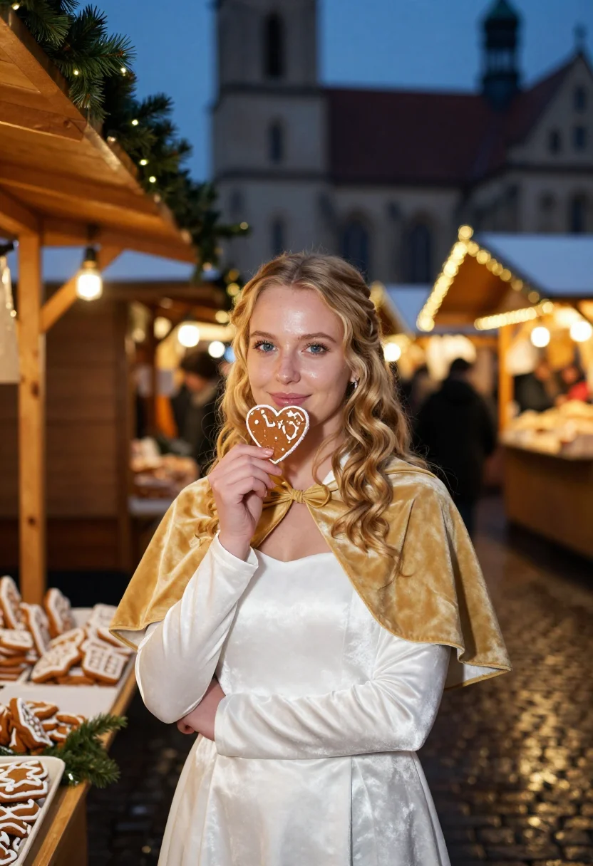 AI christkind nuremberg sample — portrait of a woman, close portrait of a young Western-Europ