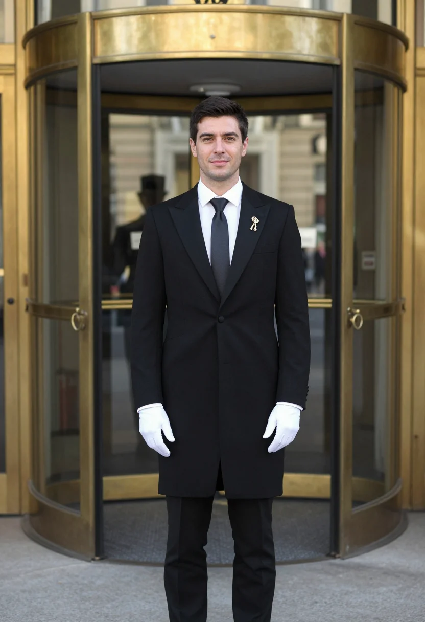 AI clefs dor sample — portrait of a man, a half-length portrait of a Western-Europ