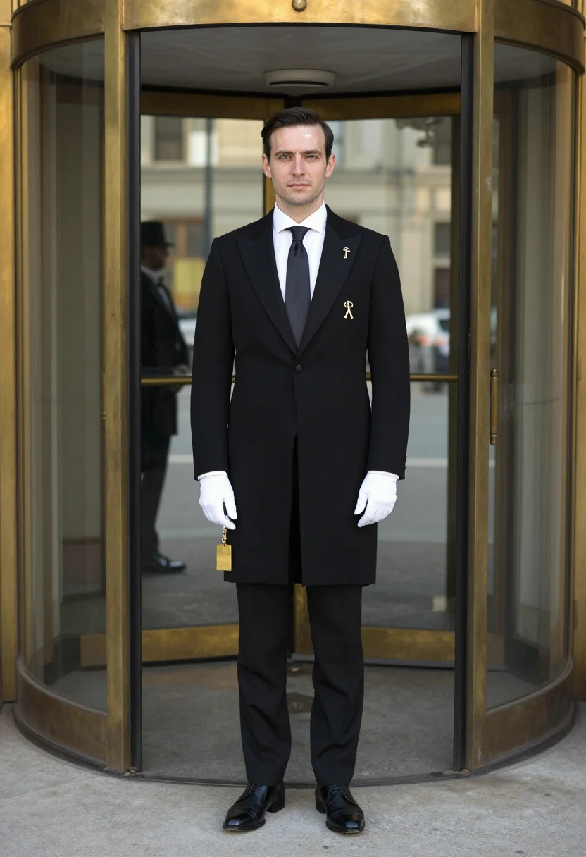 AI clefs dor sample — portrait of a man, a three-quarter-length portrait of a West