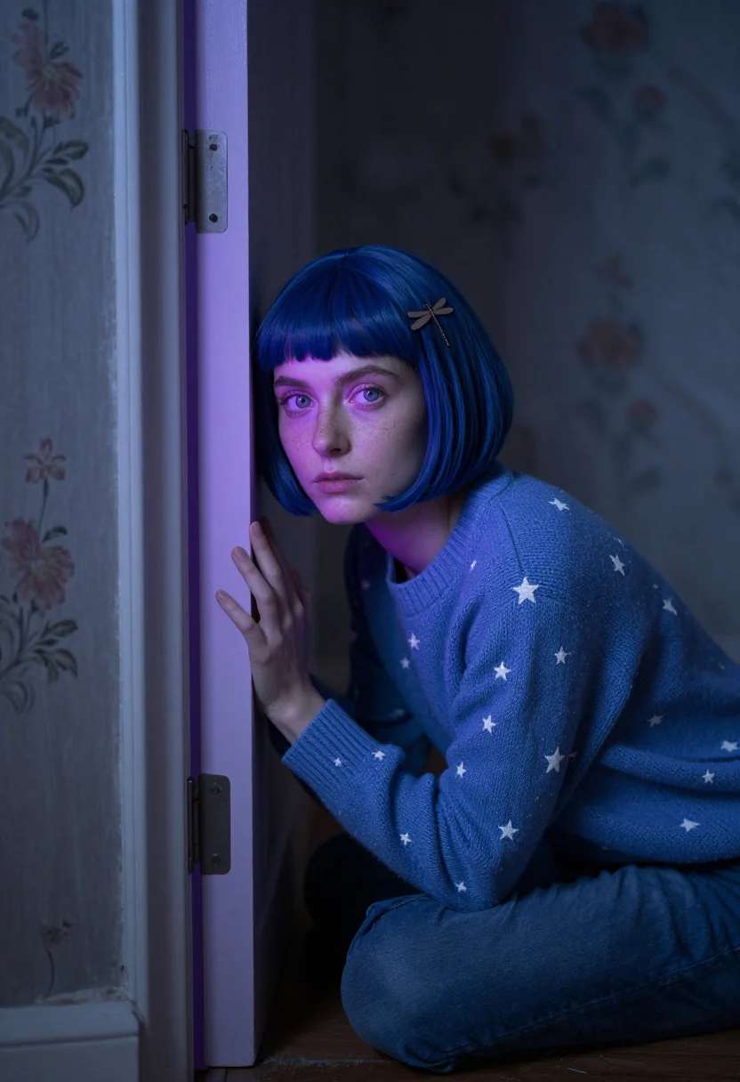 AI coraline sample — portrait of a woman, head-and-shoulders portrait of a Wester