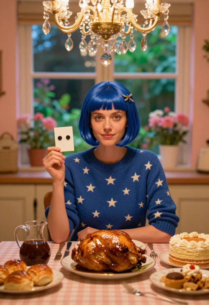 AI coraline sample — portrait of a woman, half-length portrait of a Western-Europ
