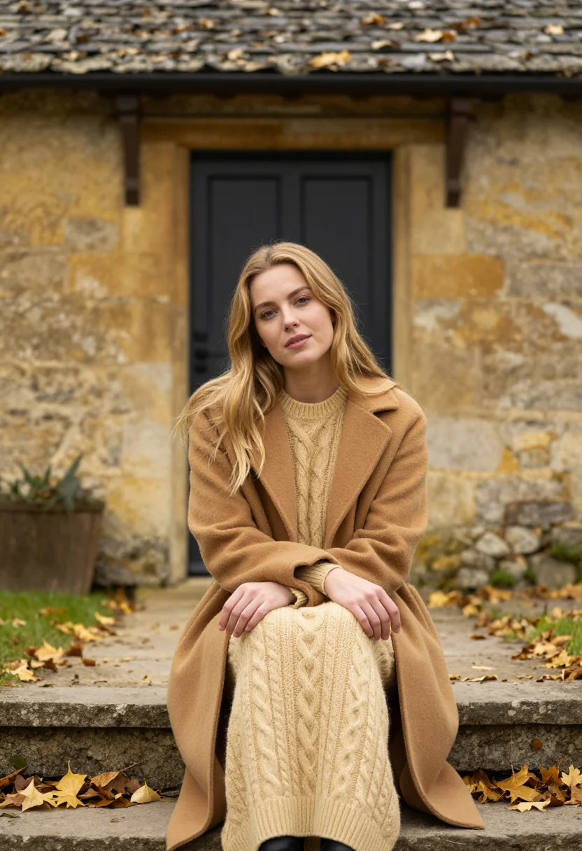 AI cotswolds october honey sample — portrait of a woman, half-length portrait of a Western-Europ
