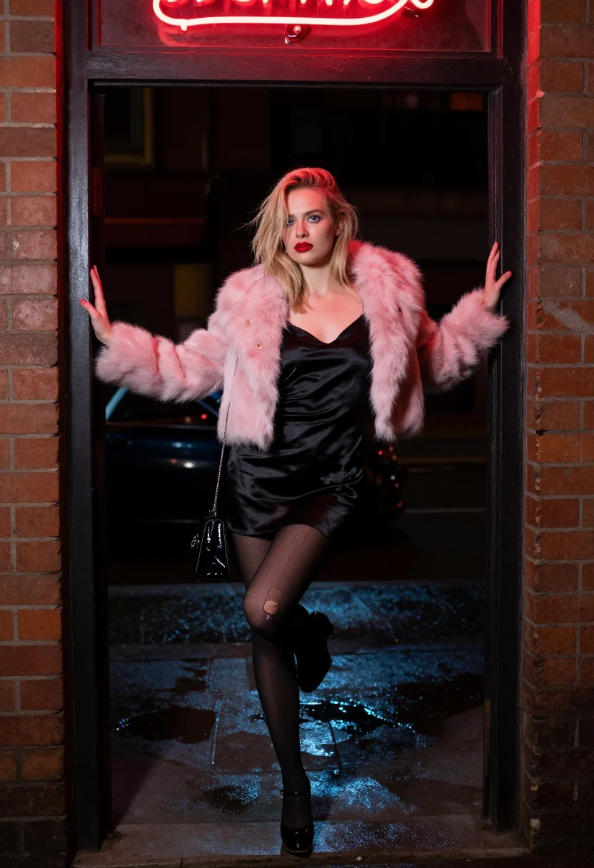 AI courtney love live through this sample — portrait of a woman, three-quarter-length portrait of a West