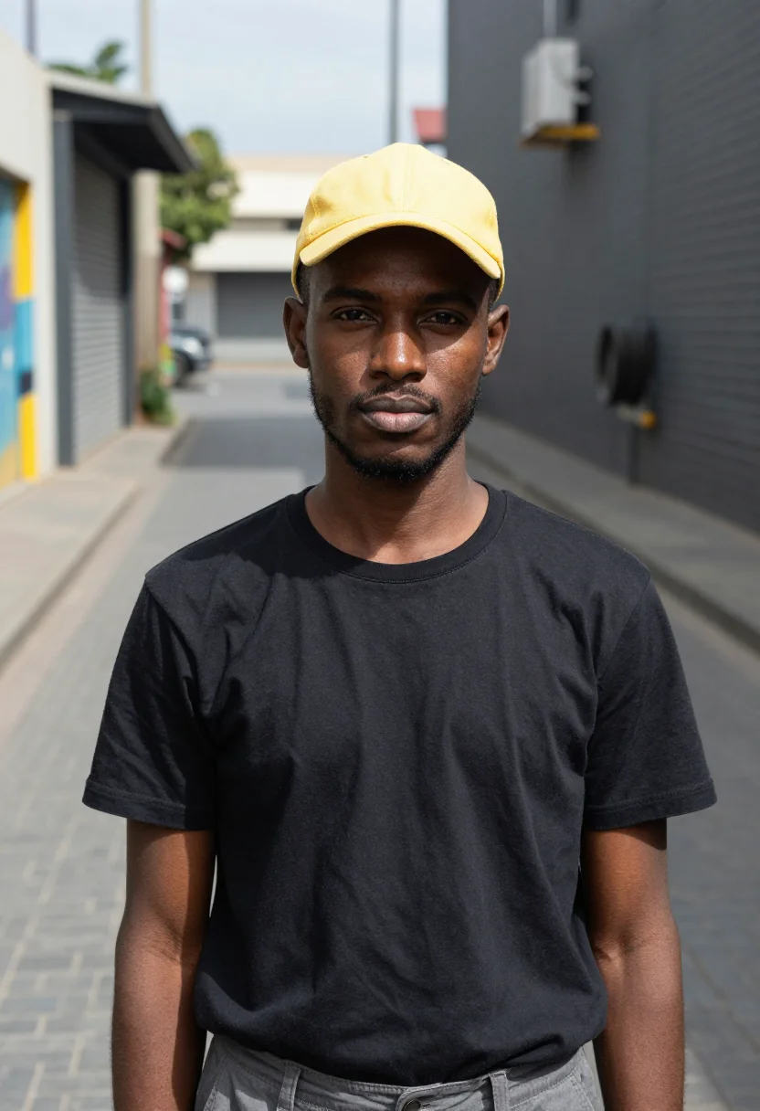 AI cremorne backend lane yellow sample — portrait of a backend engineer, head-and-shoulders portrait