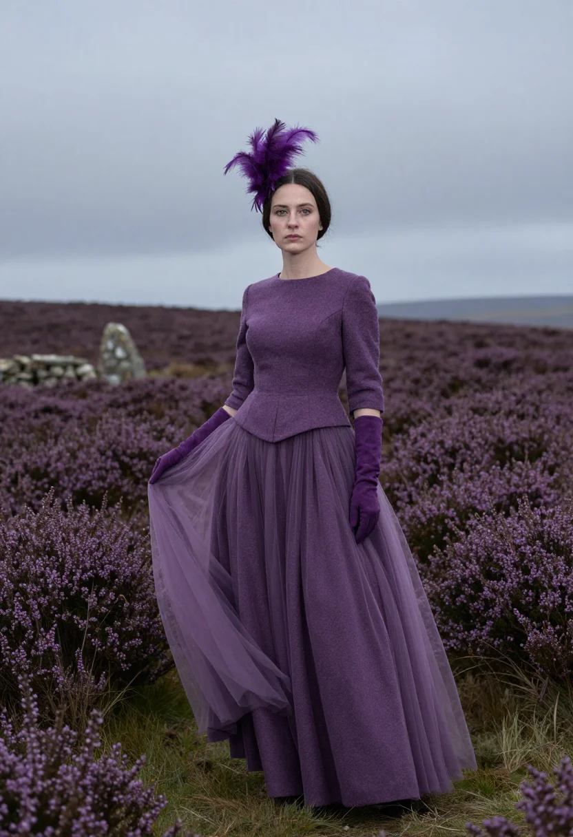 Example portrait from the AI Culloden Heather — Free Preview, Train Once