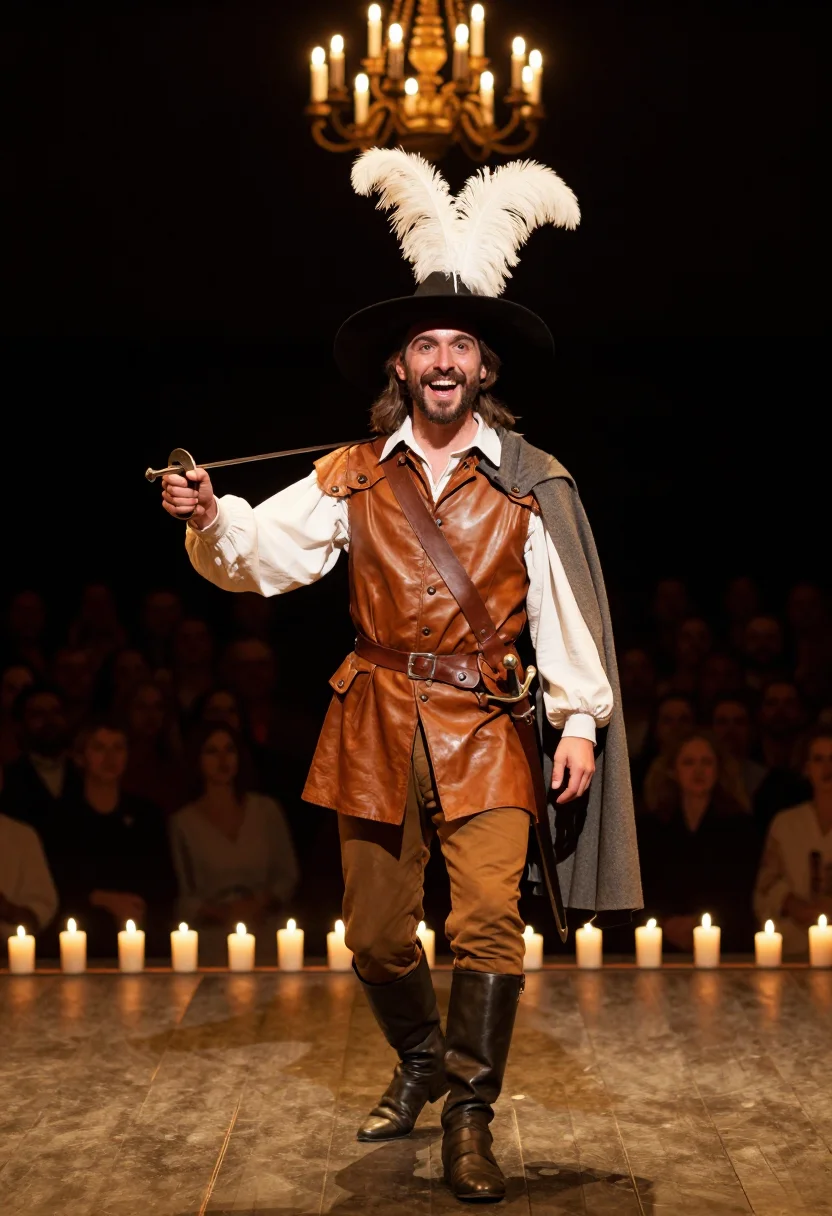 Example portrait from the AI Cyrano — Free Preview, Train Once