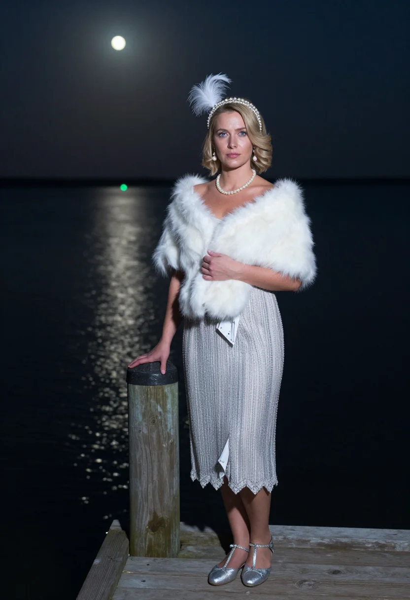 AI daisy buchanan sample — portrait of a woman, three-quarter-length portrait of a West
