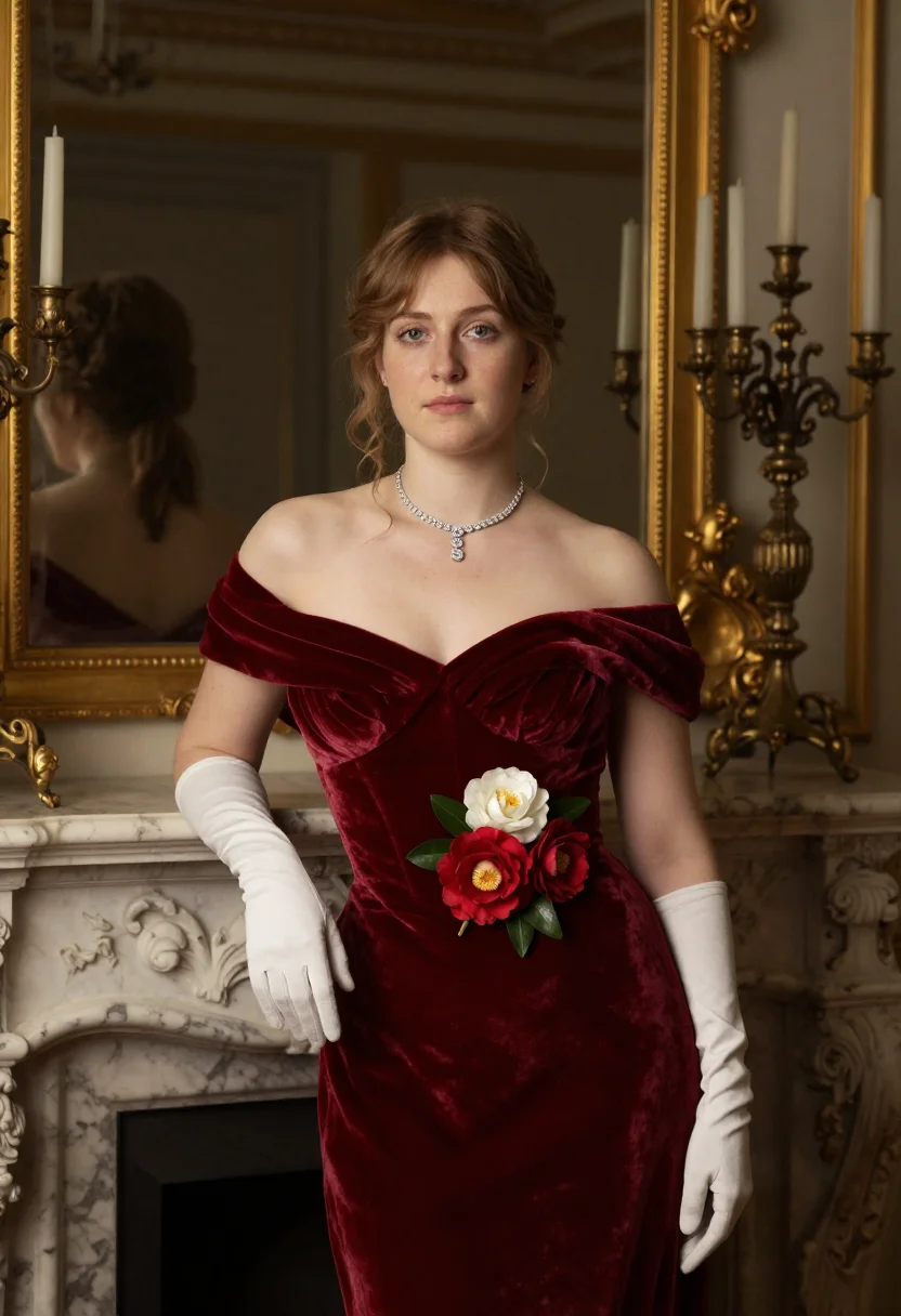 Example portrait from the Courtesan Period-Drama Photoshoot — 9 Photos in 45 Seconds