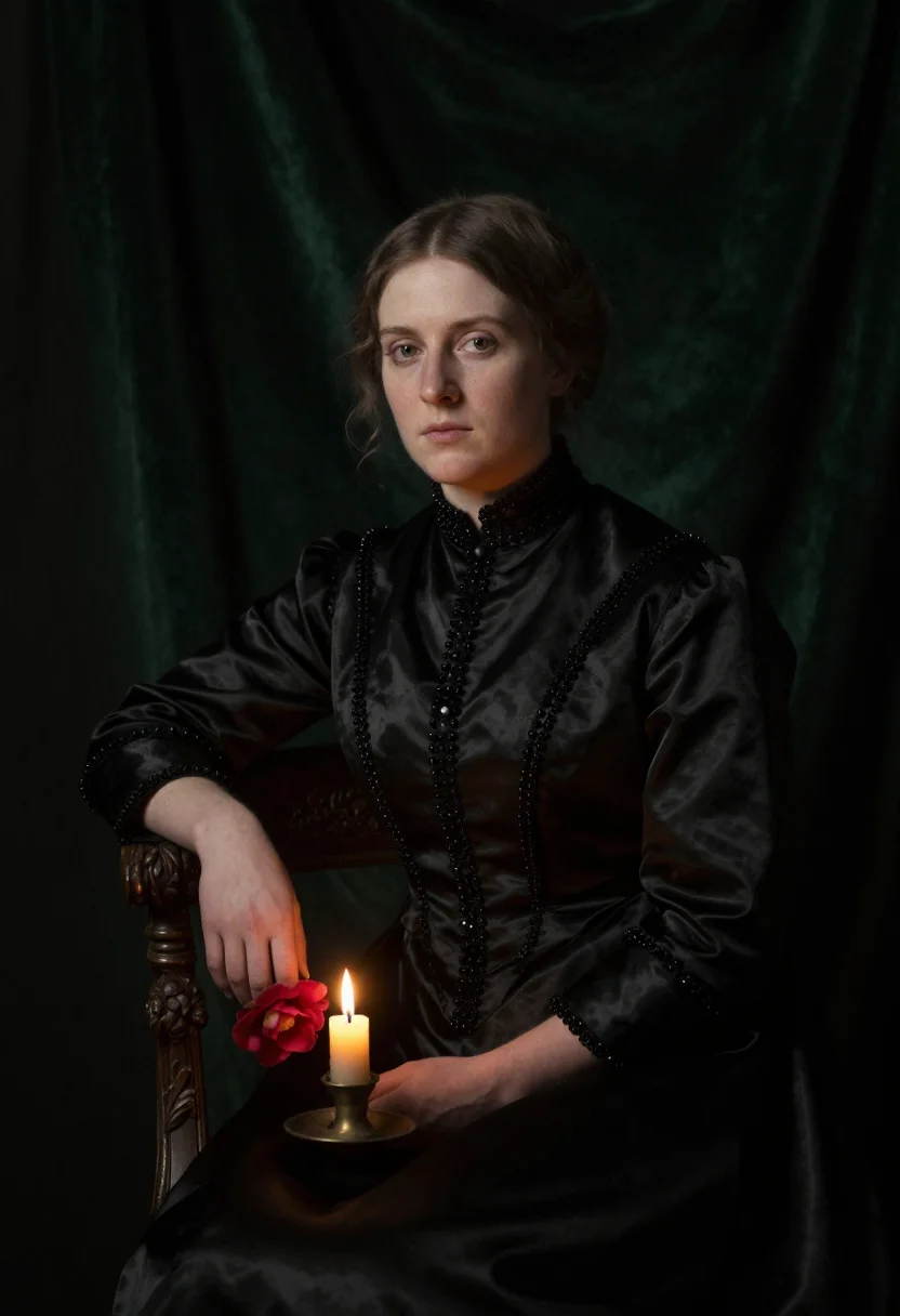 Example portrait from the Period-Drama Portrait Photo — 9 in 45 Seconds