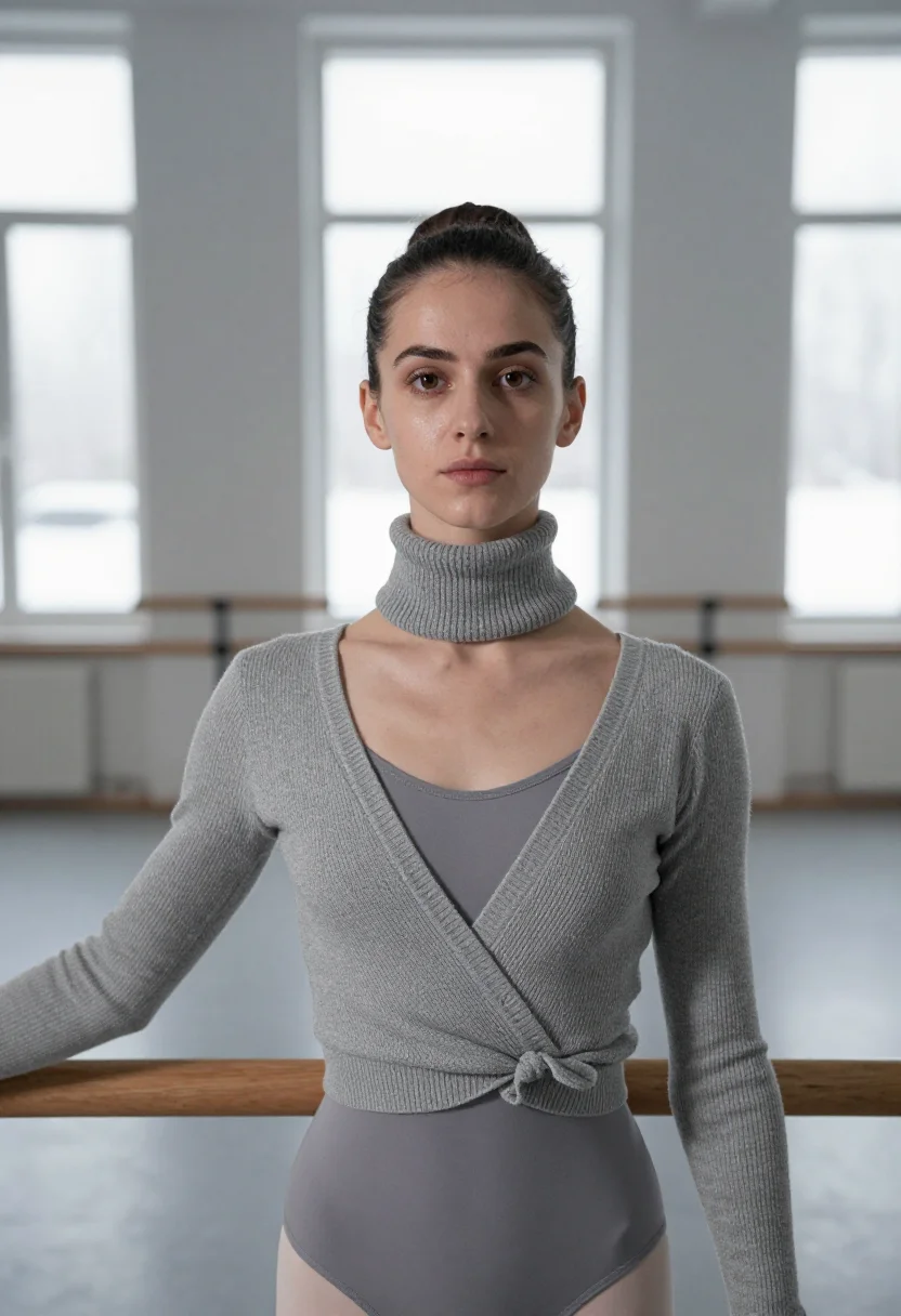 Example portrait from the AI Dancer Warmup Grey — Free Preview, Train Once