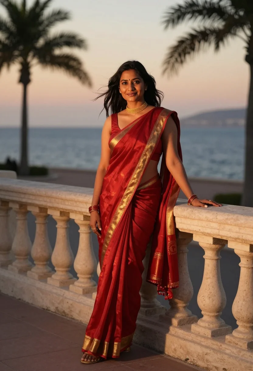 AI deepika cannes sample — portrait of a woman, full-length portrait of an Indian woman