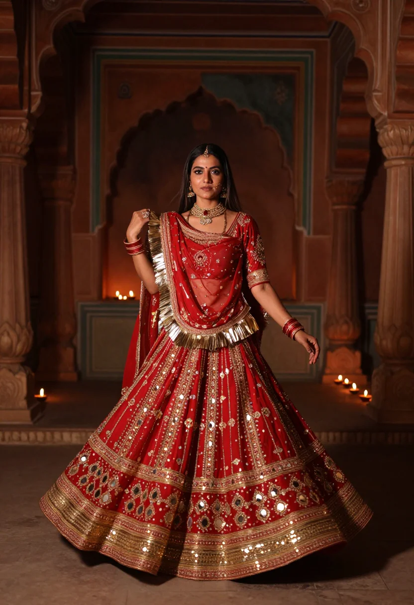 AI deepika padmaavat sample — portrait of a woman, full-length portrait of an Indian woman