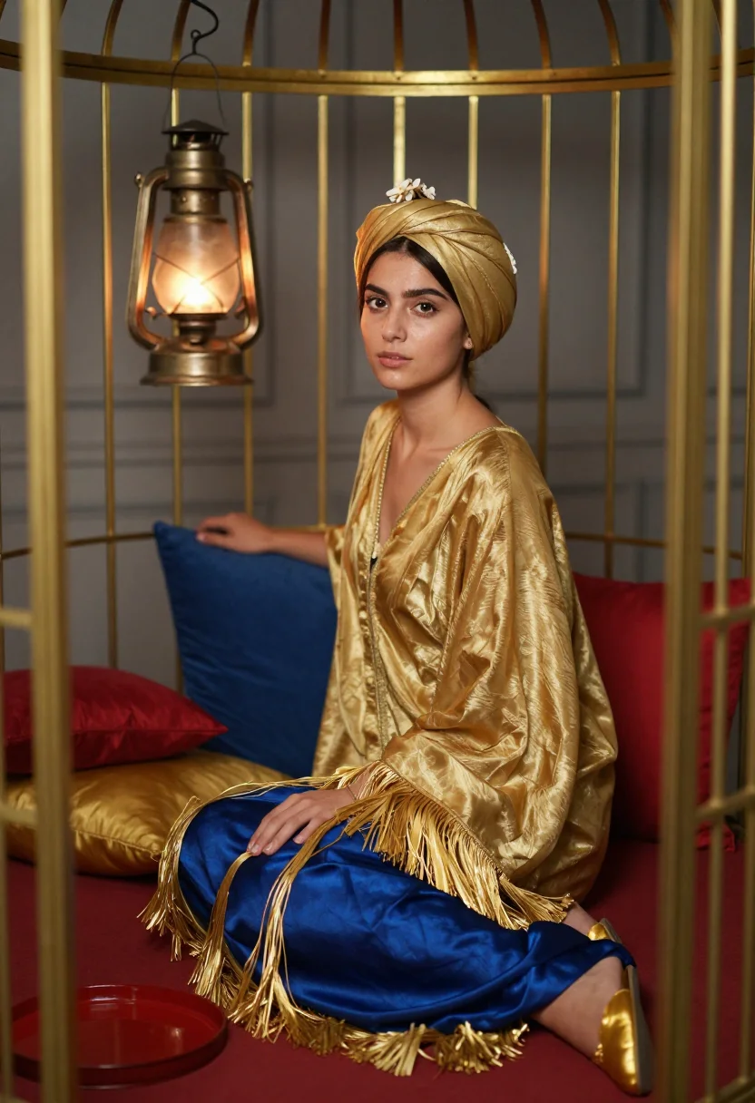 AI denise poiret sample — portrait of a woman, three-quarter-length portrait of a Fren