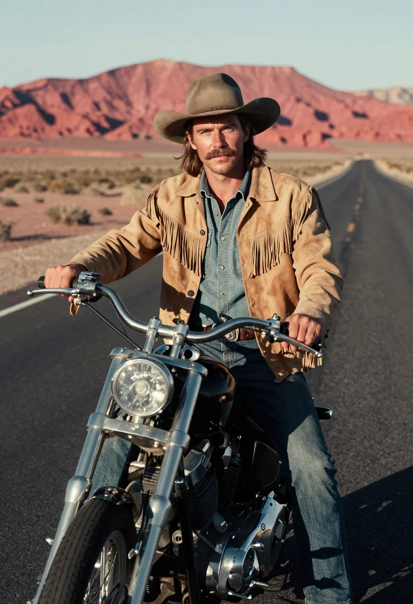AI dennis hopper sample — portrait of a man, three-quarter-length portrait of a Wester
