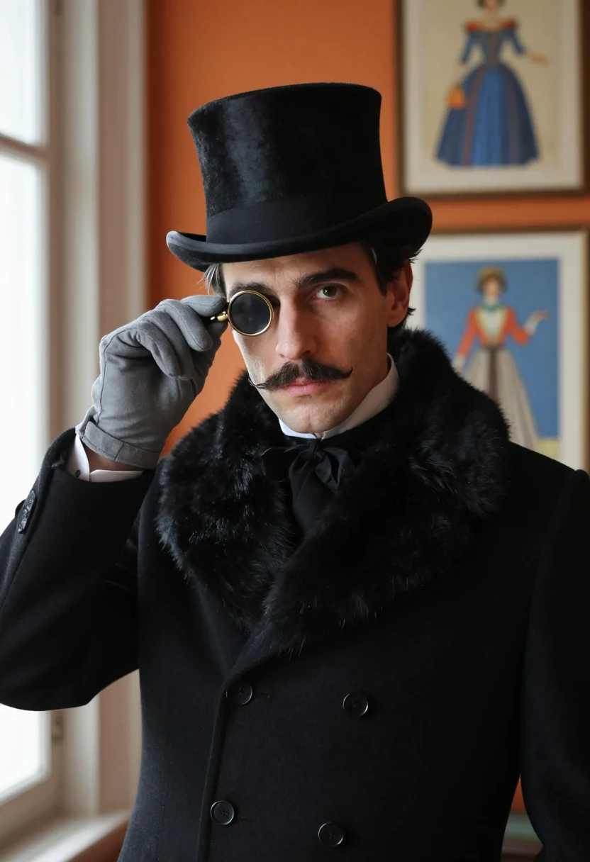 AI diaghilev sample — portrait of a man, close portrait of a Western-European man
