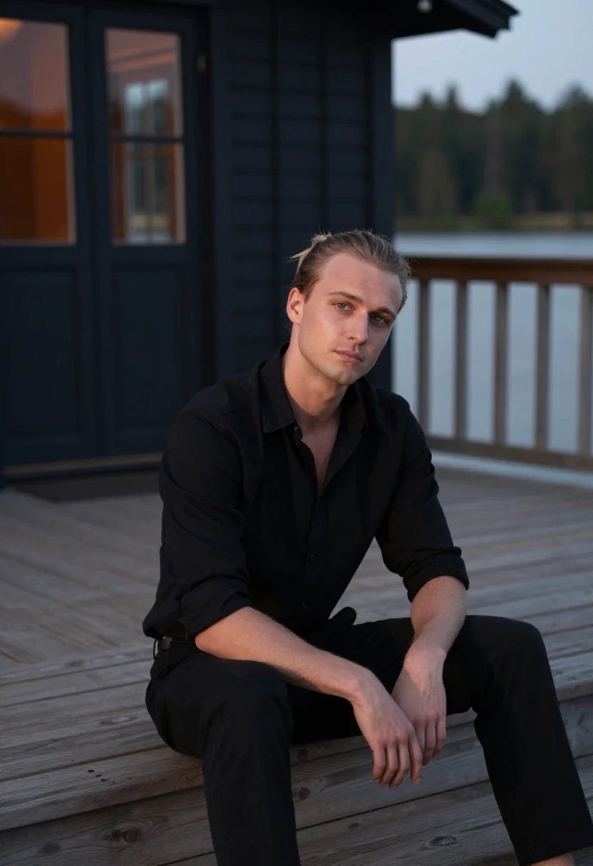 AI dirty dancing johnny castle black sample — portrait of a man, a dance instructor in his late twenties o