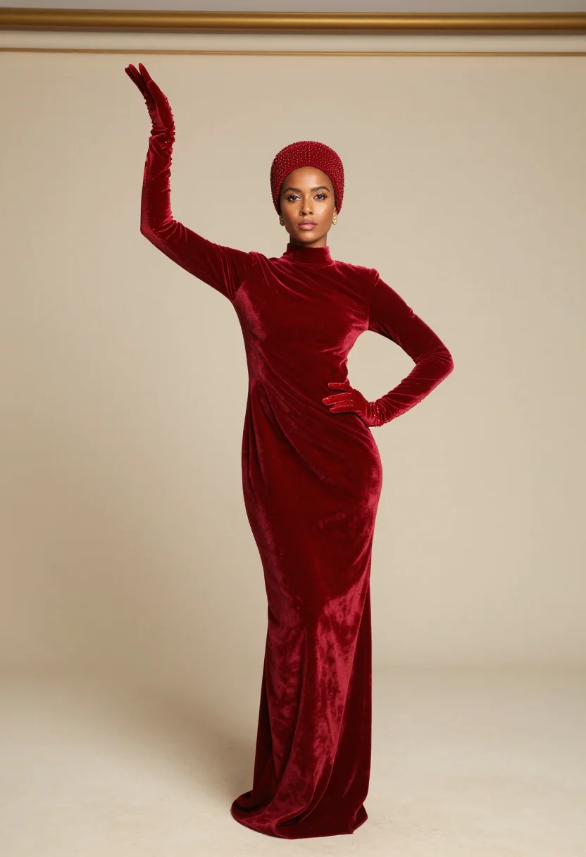 AI doja cat schiaparelli sample — portrait of a woman, full-length portrait of a mixed-heritag