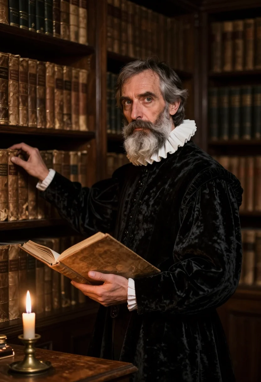 AI don quixote sample — portrait of a man, three-quarter-length portrait of a Wester