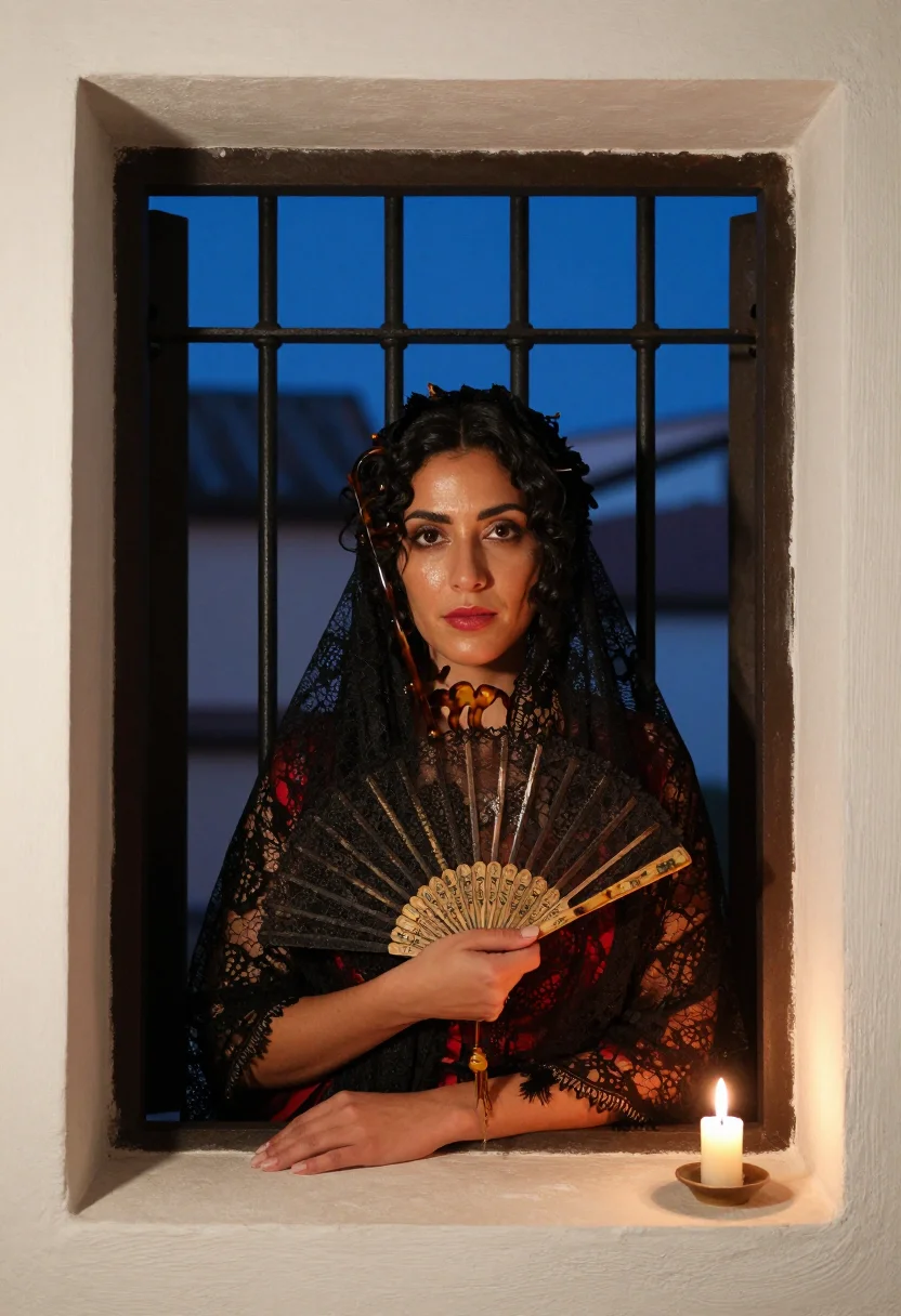 AI duchess of alba sample — portrait of a woman, a Southern-European woman in her early
