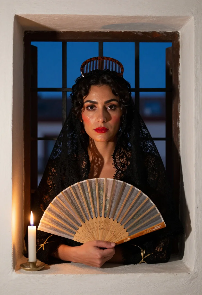 AI duchess of alba sample — portrait of a woman, a Southern-European woman in her early
