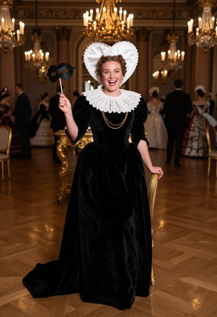 AI duchesse de berry sample — portrait of a woman, full-length portrait of a Western-Europ