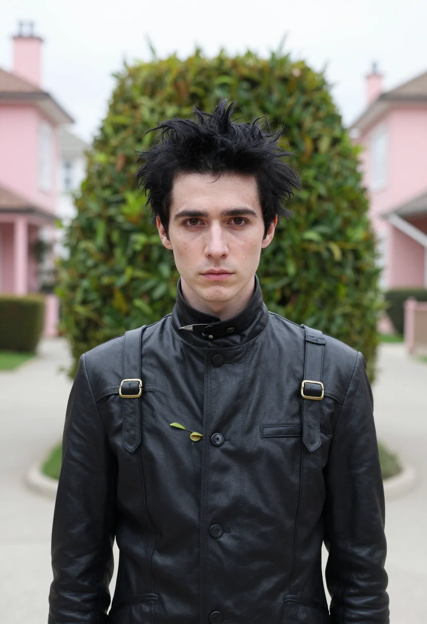 AI edward scissorhands sample — portrait of a man, close portrait of a Western-European man