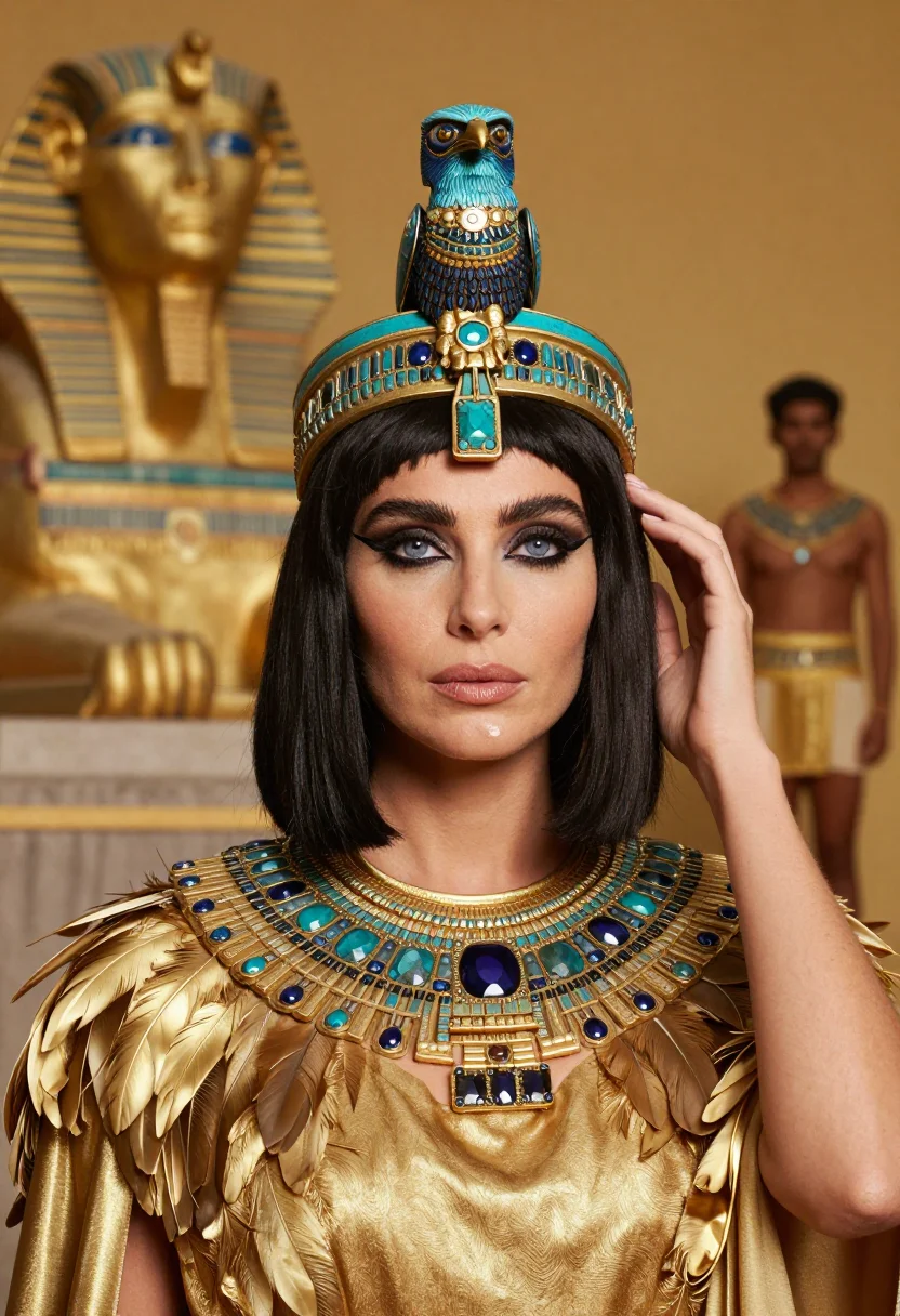 AI elizabeth taylor sample — portrait of a woman, close head-and-shoulders portrait of a