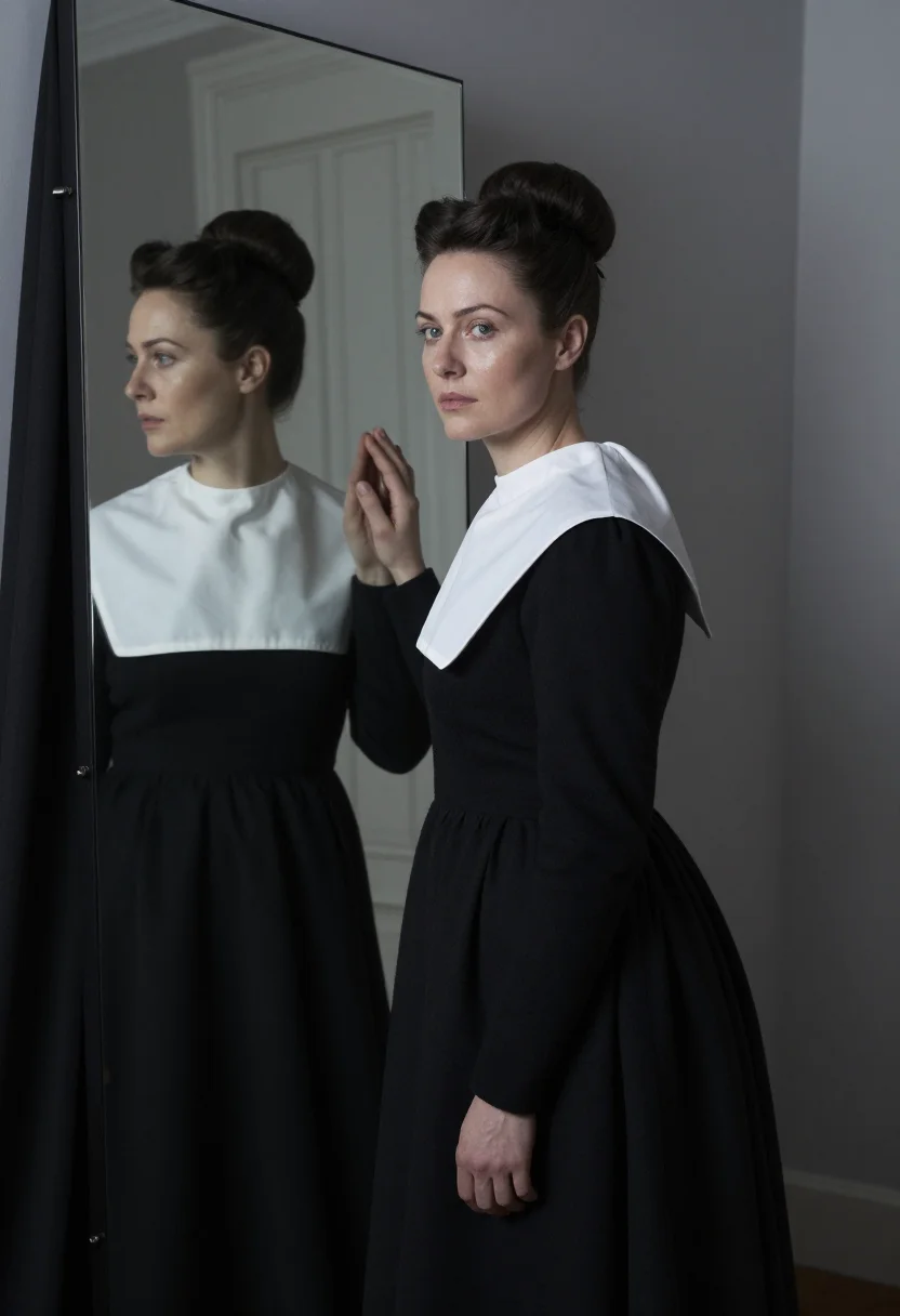 AI emilie floge sample — portrait of a woman, half-length portrait of a Western-Europ