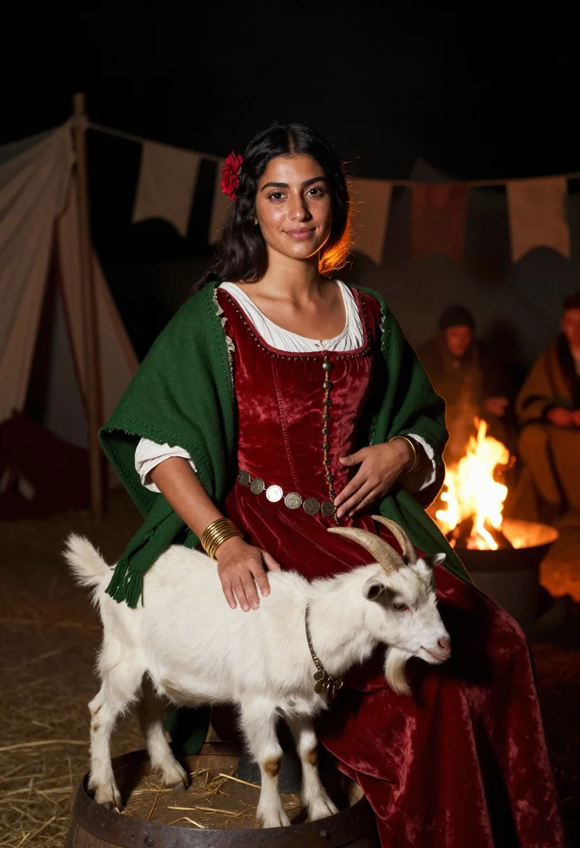 AI esmeralda sample — portrait of a woman, half-length portrait of a Southern-Euro