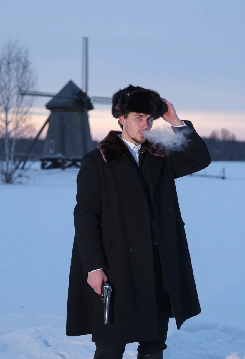 AI eugene onegin sample — portrait of a man, three-quarter-length portrait of a Russia