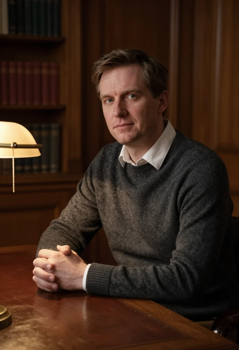 Example portrait from the AI Faculty Headshot for Academic Pages, Paper Bios, Scholar Office