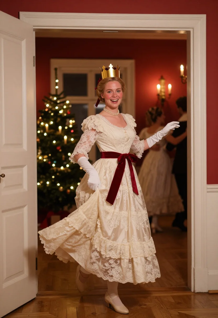 AI fanny and alexander sample — portrait of a woman, full-length portrait of a Scandinavian