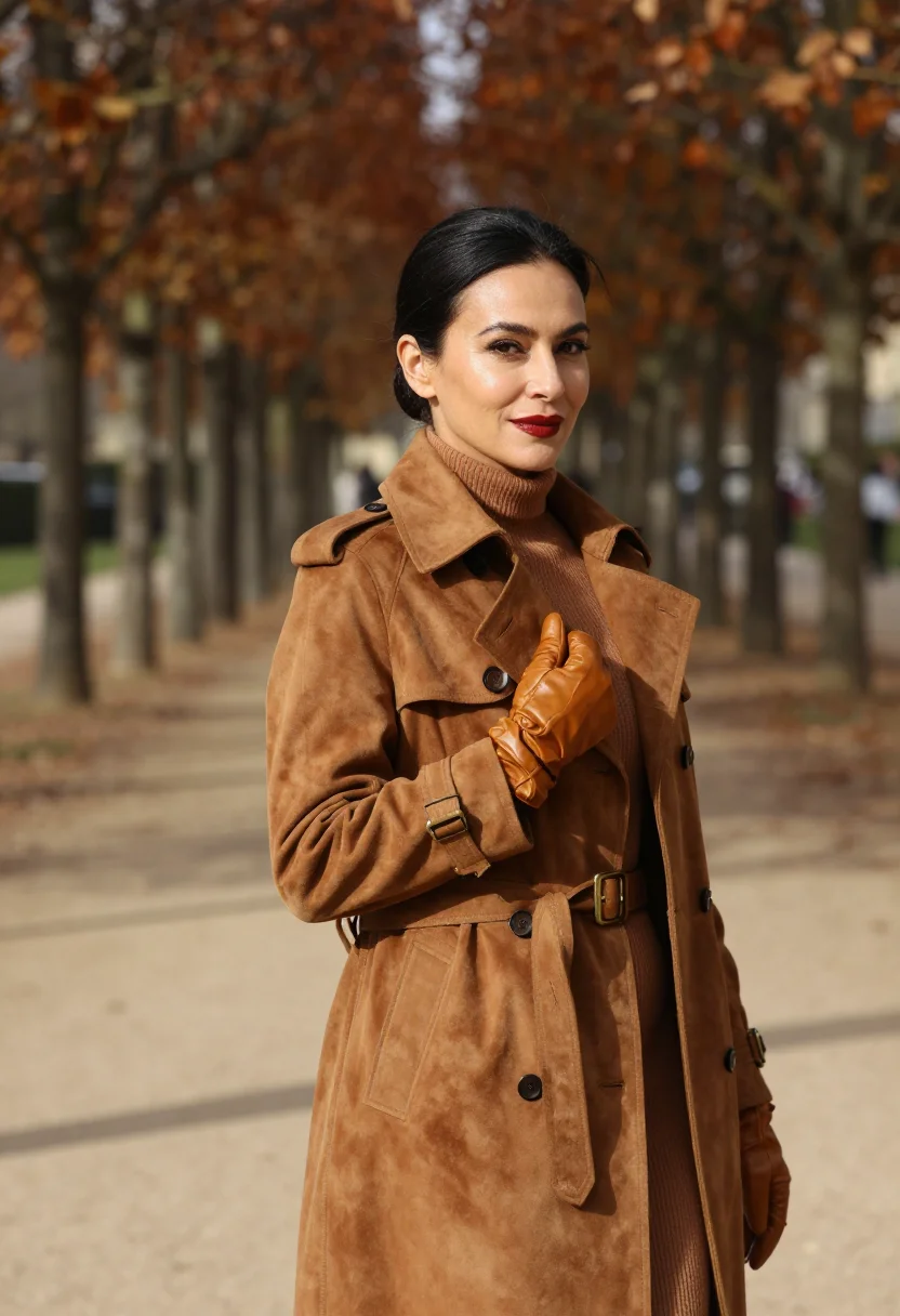 AI fashion week buyer tobacco sample — portrait of a woman, chest-up portrait of an Italian woman i