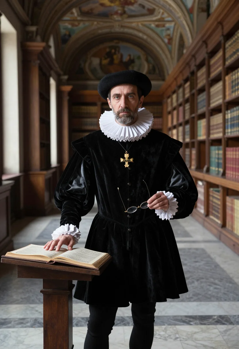 Example portrait from the AI Felipe Ii Escorial — Free Preview, Train Once